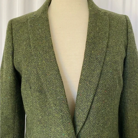 J. Crew Olive Green Wool Blazer - Picture 5 of 10